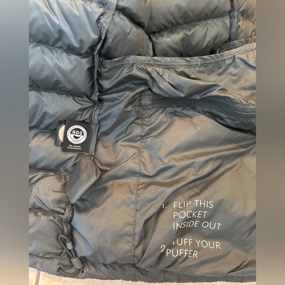 Aritzia Babaton The Foundation Gray Goose Down Puffer Jacket Small - Picture 5 of 10